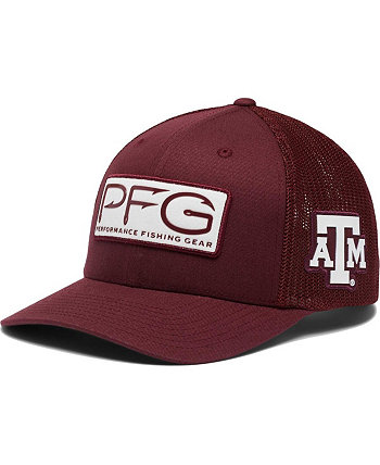 Мужская бордовая шляпа Texas A&M Aggies PFG Hooks Flex Hat Columbia