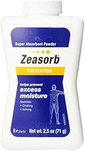 Zeasorb Prevention Super Absorbent Powder, Foot Care, 2.5-Ounce Bottle Zeasorb