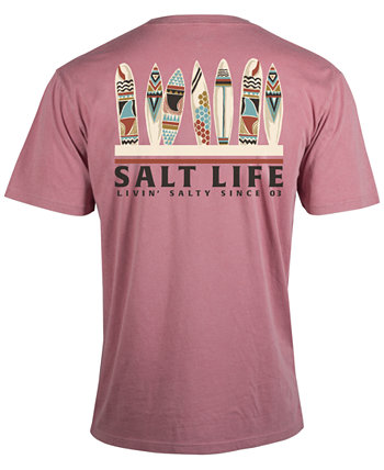Men's Retro Boards Logo Graphic Pocket T-Shirt Salt Life