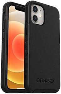 Чехол Symmetry Series для iPhone 12 Mini - черный, тонкий и защитный, антимикробная защита OtterBox