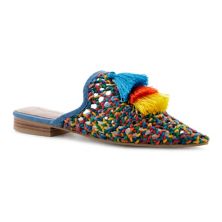 Разноцветные женские плетеные туфли без задника Rag & Co Zooey Rag & Co