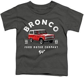 Ford Bronco Bronco Illustrated Unisex Toddler T Shirt for Boys and Girls Trevco