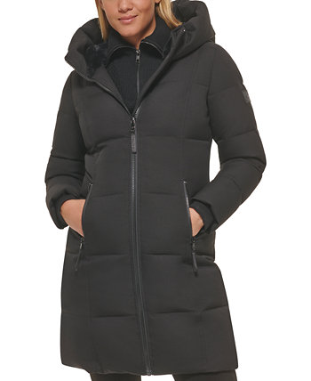 Женское пуховое пальто с капюшоном Calvin Klein