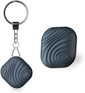 Key Finder 4-Pack, Bluetooth Tracker Item Locator with Key Chain - Both iOS and Android Compatible for Keys Pet Wallets or Backpacks and Tablets Nutale