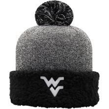 Женская черная вязаная шапка с манжетами и помпоном Top of the World, альпинисты Западной Вирджинии Top of the World