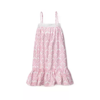 Маленькая девочка &amp;amp; Винтажная ночная рубашка Rose Lily для девочки Petite Plume