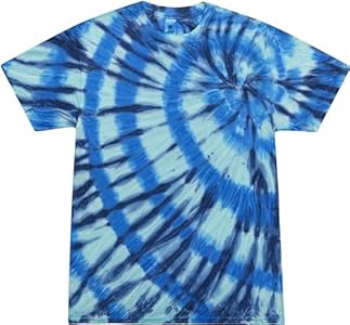 Colortone Spider Tie Dye T-Shirts for Boys and Girls - Tie-Dye Short Sleeve T Shirts for Little Kids & Big Kids Colortone