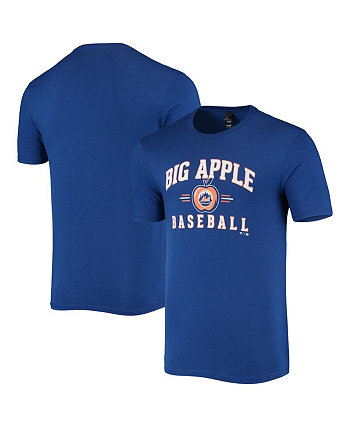 Мужская футболка Royal New York Mets Local Tri-Blend BreakingT