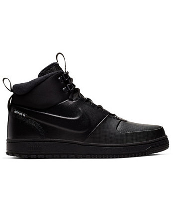 nike path winter mid trainers mens