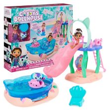 Spin Master Gabby’s Dollhouse Purr-ific Pool Playset with Gabby and MerCat Figures Spin Master