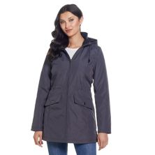 Женская приклеенная дождевая куртка с капюшоном Weathercast Weathercast