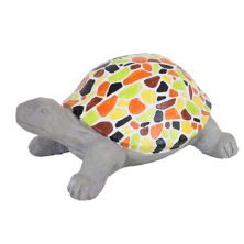 Sunnydaze Mildred the Magnanimous Mosaic Turtle Statue - 10.5-Inch Sunnydaze Decor