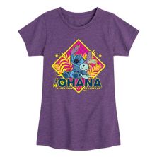 Disney's Lilo & Stitch Girls 7-16 Ohana Graphic Tee Disney