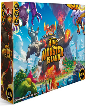 King of Monster Island Стратегия Семейная Кооперативная Настольная игра Продолжение The King of Line IELLO
