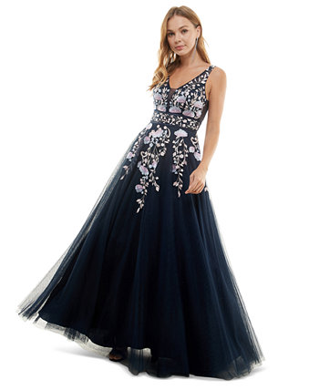 Платье с цветочной вышивкой, созданное для Macy's Say Yes to the Prom