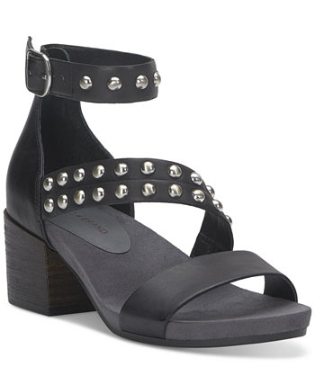 Women's Piah Studded Block-Heel City Sandals Lucky Brand