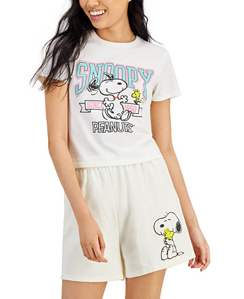 Укороченная футболка для юниоров Snoopy Peanuts