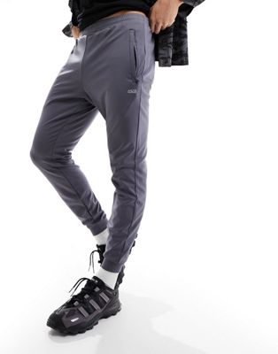 Угольно-серые узкие спортивные штаны для тренинга ASOS 4505 Icon ASOS 4505