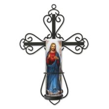 Настенный бра Saints Collection со светодиодной молитвенной свечой «Иисус» The Saints Gift Collection