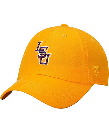 Мужская золотистая регулируемая шляпа LSU Tigers Staple Top of the World
