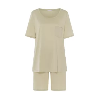 Хлопковый пижамный комплект Deluxe с короткими рукавами Hanro