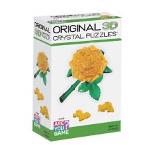 3D Crystal Puzzle - Желтая роза AREYOUGAMECOM