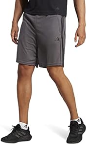 adidas Men's Training Essentials Pique 3-Stripes Training Shorts Adidas