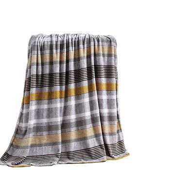 Plazatex Brea Microplush Decorative All Season 50" X 60" Throw Blanket Plazatex