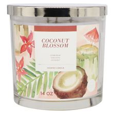 Sonoma Goods For Life® Coconut Blossom 14-oz. Single Pour Scented Candle Jar SONOMA