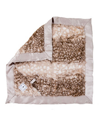 Плюшевое роскошное карманное одеяло с карманом и ремешком для соски или игрушки Zalamoon