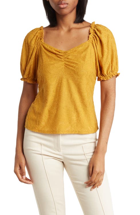 Sweetheart Neck Puff Sleeve Top Chenault