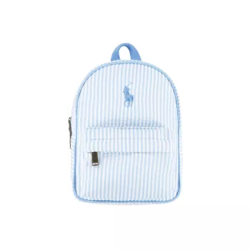 Мини-рюкзак из хлопчатобумажной ткани для девочки Polo Ralph Lauren