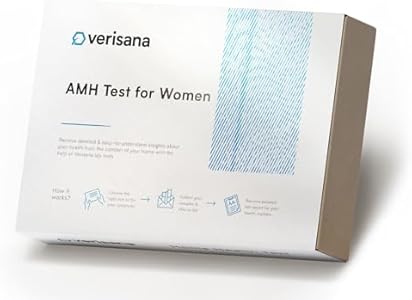 AMH Test for Women – Check Your Anti-Mullerian Hormone Levels – Essential for Women’s Fertility Insight – Convenient Home Testing – Analysis by CLIA-Certified Lab – Verisana Verisana