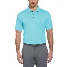 Мужская рубашка-поло для гольфа Grand Slam стандартной посадки с воротником-стойкой Heather Grand Slam