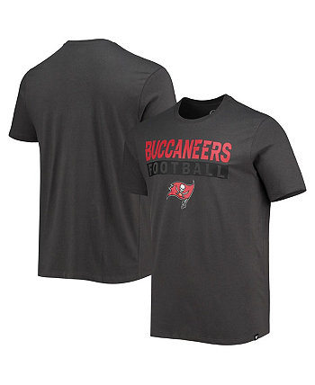 Мужская футболка '47 Charcoal Tampa Bay Buccaneers Dark Ops Super Rival '47 Brand