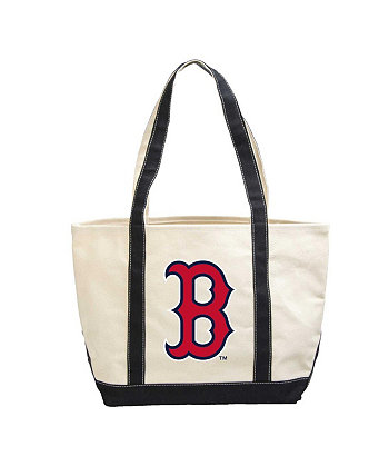 Женская парусиновая большая сумка Boston Red Sox Logo Brand