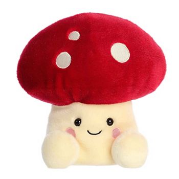 Aurora Small Red Palm Pals Party Sized 8" Amanita Mushroom Adorable Stuffed Animal Palm Pals