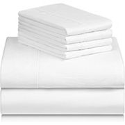 LuxClub Collection Wrinkle-Free Cooling Sheet Set or Pillowcases LuxClub