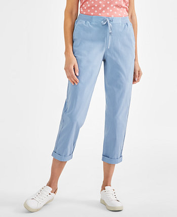 Универсальные брюки без застежек с манжетами, созданные для Macy's Style & Co