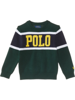Хлопковый свитер с логотипом (для малышей/маленьких детей) Polo Ralph Lauren