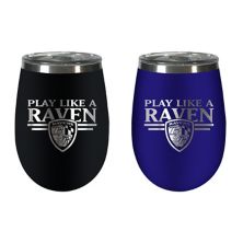 Набор винных бокалов Baltimore Ravens Unbranded