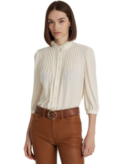 Рубашка с пуговицами спереди со средними рукавами Alshinto Ralph Lauren