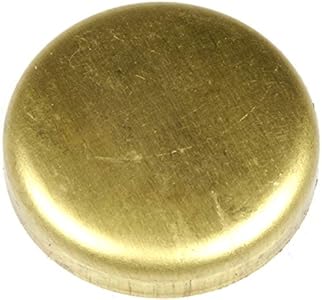 Dorman 565-024 Brass Cup Expansion Plug 1-1/4 In., SC, Height 0.260 Compatible with Select Ford / Mercury Models, 10 Pack Dorman