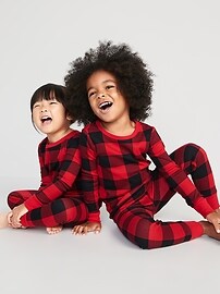 Пижамы унисекс с одинаковым принтом для малышей и малышей Old Navy