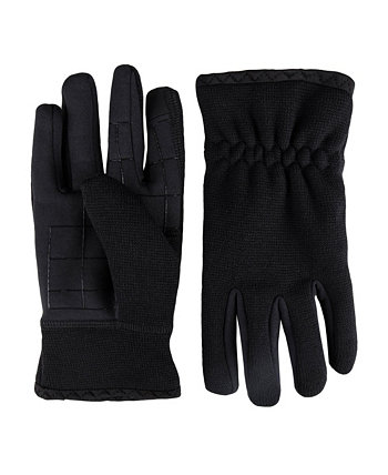 Мужские сенсорные эластичные вязаные перчатки с меланжевым покрытием на ладони Levi's®