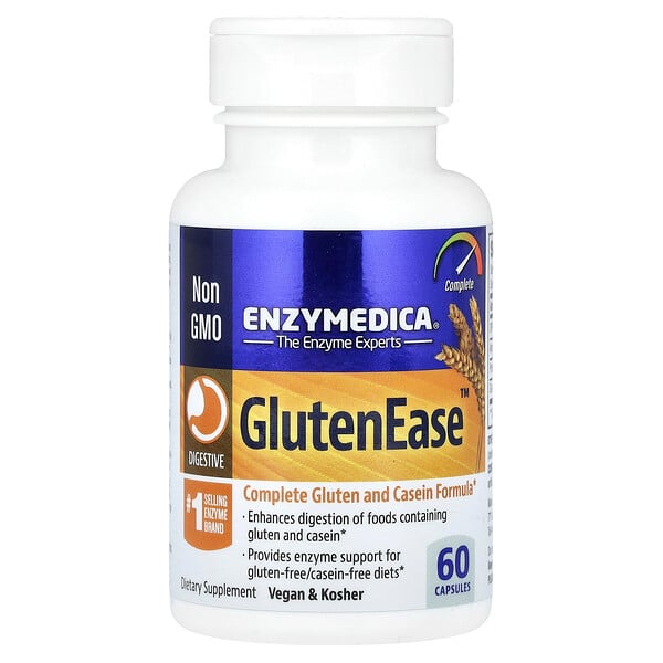 GlutenEase - 60 капсул - Enzymedica Enzymedica