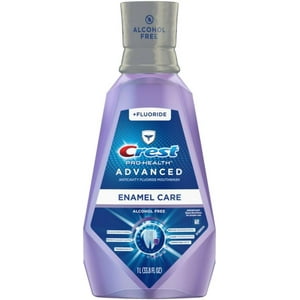 Crest Pro-Health Advanced Mouthwash, Alcohol Free, Enamel Care, 1 L (33.8 fl oz) Visit the Crest Store