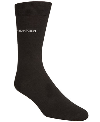 Мужские хлопковые носки с круглым вырезом на плоской подошве Giza Calvin Klein