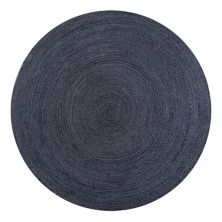 Zara Braided Coastal Cottage Round Jute Area Rug Jonathan Y Designs