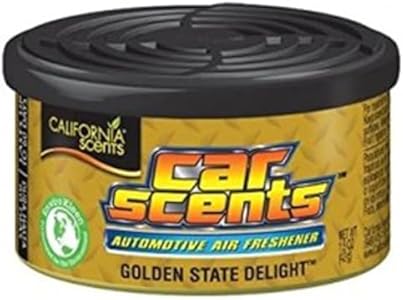 Автомобильный освежитель воздуха Golden State Delight — сохраняет аромат до 60 дней California Scents